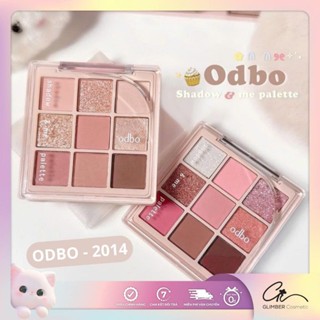  Bảng phấn mắt ODBO Shadow & Me Palette OD2014 9 Ô Phấn Cực Mịn Lên Màu Cực Xinh 