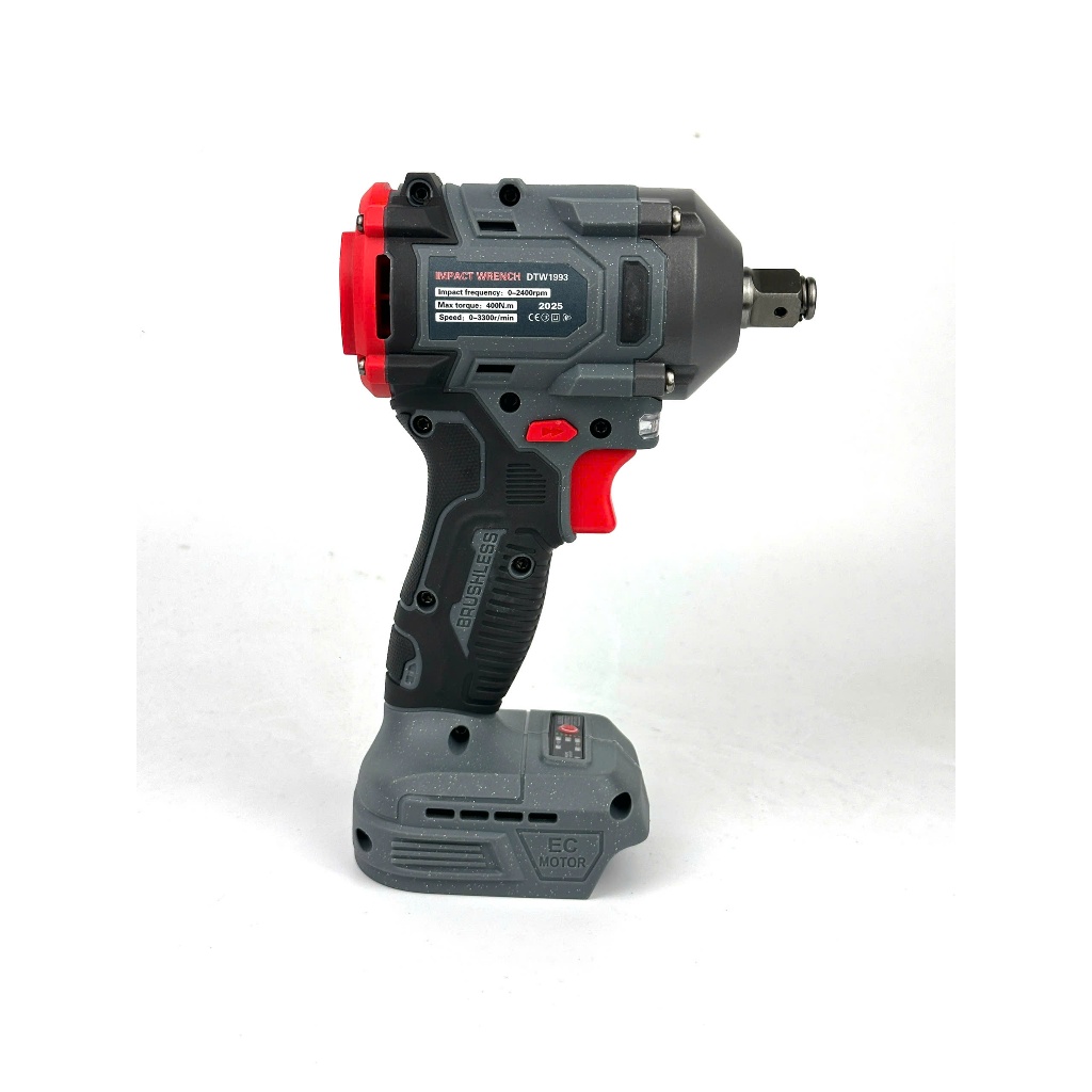 Máy Siết Bulong DKPRO DTW1993, Lực Siết 400N.m Động Cơ Không Chổi Than , Đầu Bulong 2 Trong 1