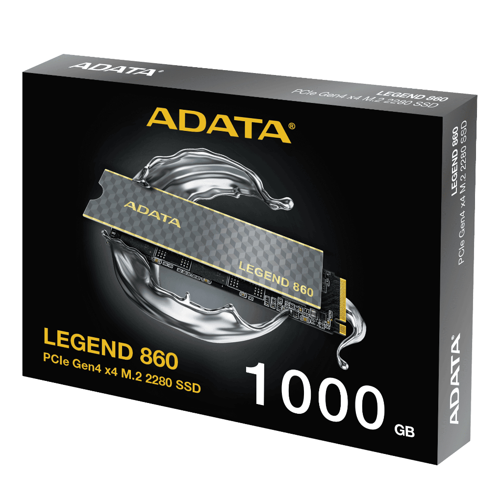 SSD ADATA LEGEND 860 1TB NVME GEN4X4 (R6000/W5000) - Cam Kết Chính Hãng - BH 36T - Hà Duy Tech