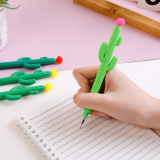 Combo 10 Bút xương rồng bút nước học sinh bút có thế thay thế ngòi tiện dụng