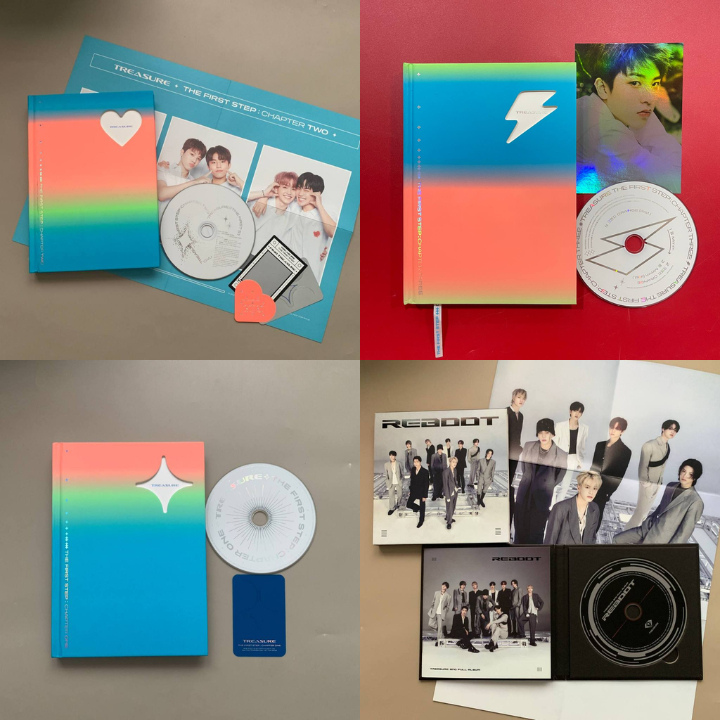 Album TREASURE cũ – album Kpop sưu tầm – Chapter One / Chapter Two / Chapter Three / Treasure Effect