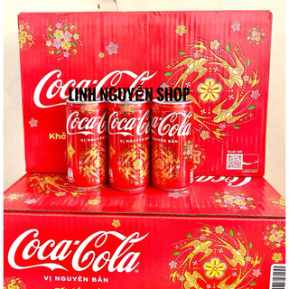 Thùng 24 lon Cocacola 235ml  (bọc chống sốc)