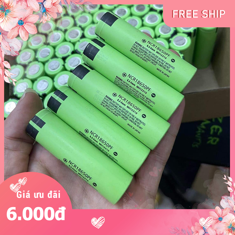Pin NCR18650 Panaxanh 3600mAh - 3.7v dòng xả 20A chất lượng [Tặng thêm 1 viên cùng loại]