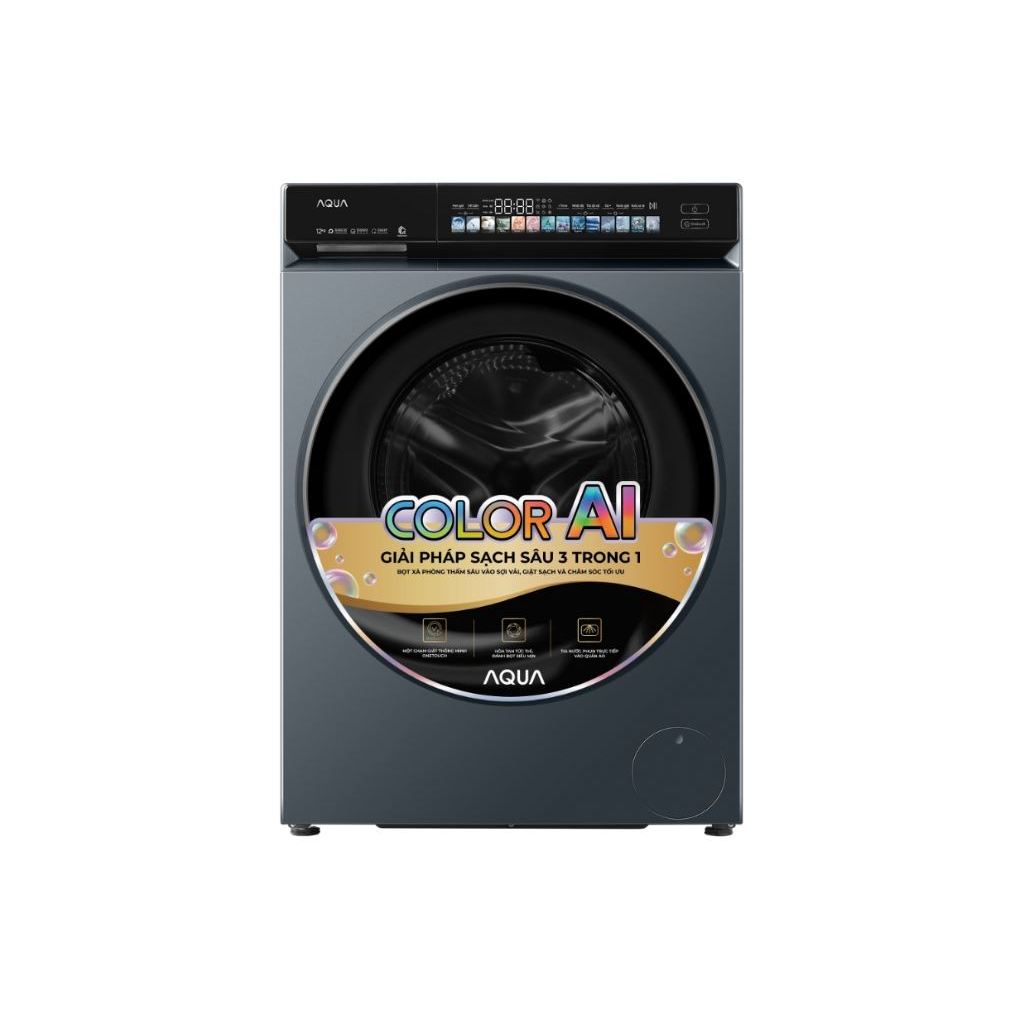 AW12-BD4377U1L(GN) - Máy giặt Aqua Inverter 12 kg AW12-BD4377U1L(GN) - Hàng chính hãng