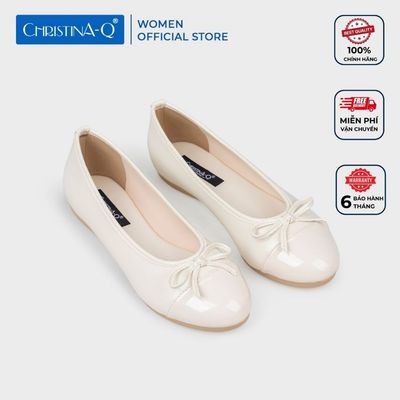 Giày Búp Bê Nữ Mũi Tròn CHRISTINA-Q GBB210I