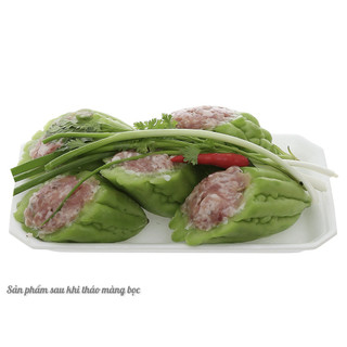[Giao HCM] 350g Khổ Qua Dồn Thịt, Chả Cá Thác Lác, Đậu Hủ, Nấm Mèo (1-2 người ăn)
