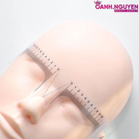Thước Đo Lông Mày Chữ M – Có Sẵn CM Canh Chuẩn Phun Xăm