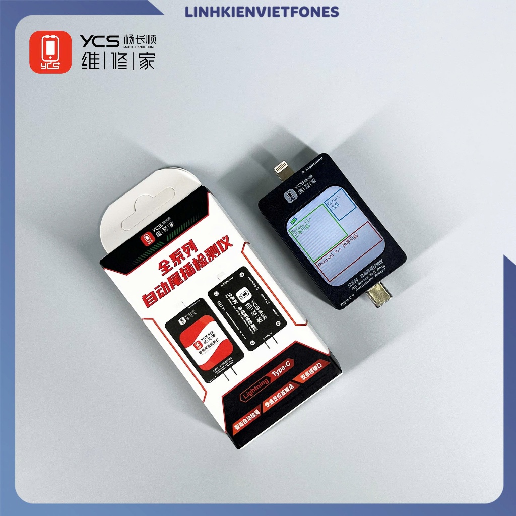 Đế test sửa sạc, chuẩn đoán pan sạc YCS Ver 2