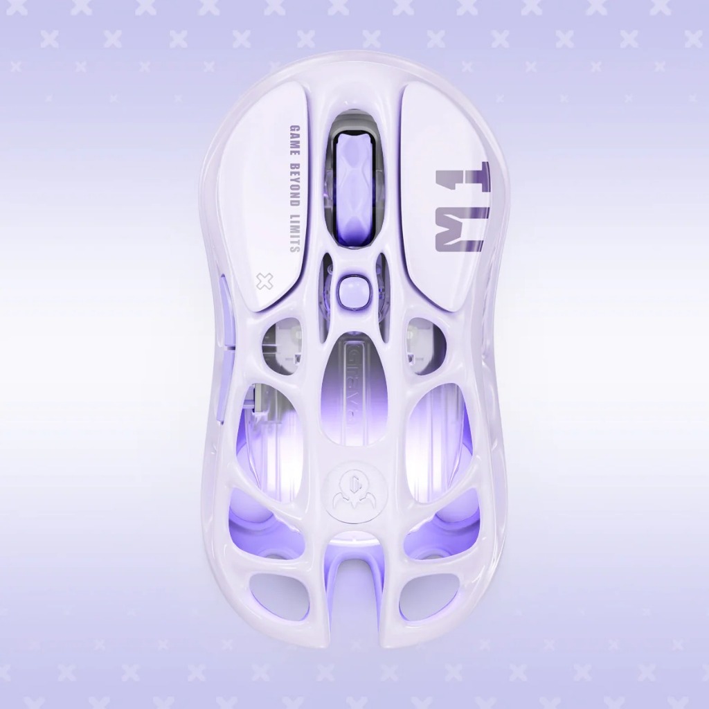 Chuột GravaStar Mercury M1 Pro – Lavender Purple