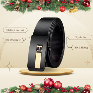 Thắt lưng nam da cao cấp khóa kim loại tự động không gỉ - Cam kết 1 đổi 1 bảo hành 12 tháng TL58