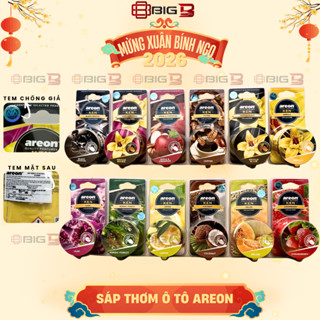 Sáp Thơm ô Tô AREON Có Tem Chống Giả CHÍNH HÃNG Nước Hoa ô Tô AREON Sáp Thơm AREON Khử Mùi Xe Hơi Cao Cấp Bulgaria BIG B