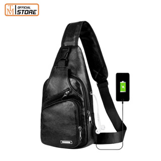  Túi đeo chéo nam da pu 3 màu phong cách Hàn Quốc tiện dụng - Túi chéo nam TC02 