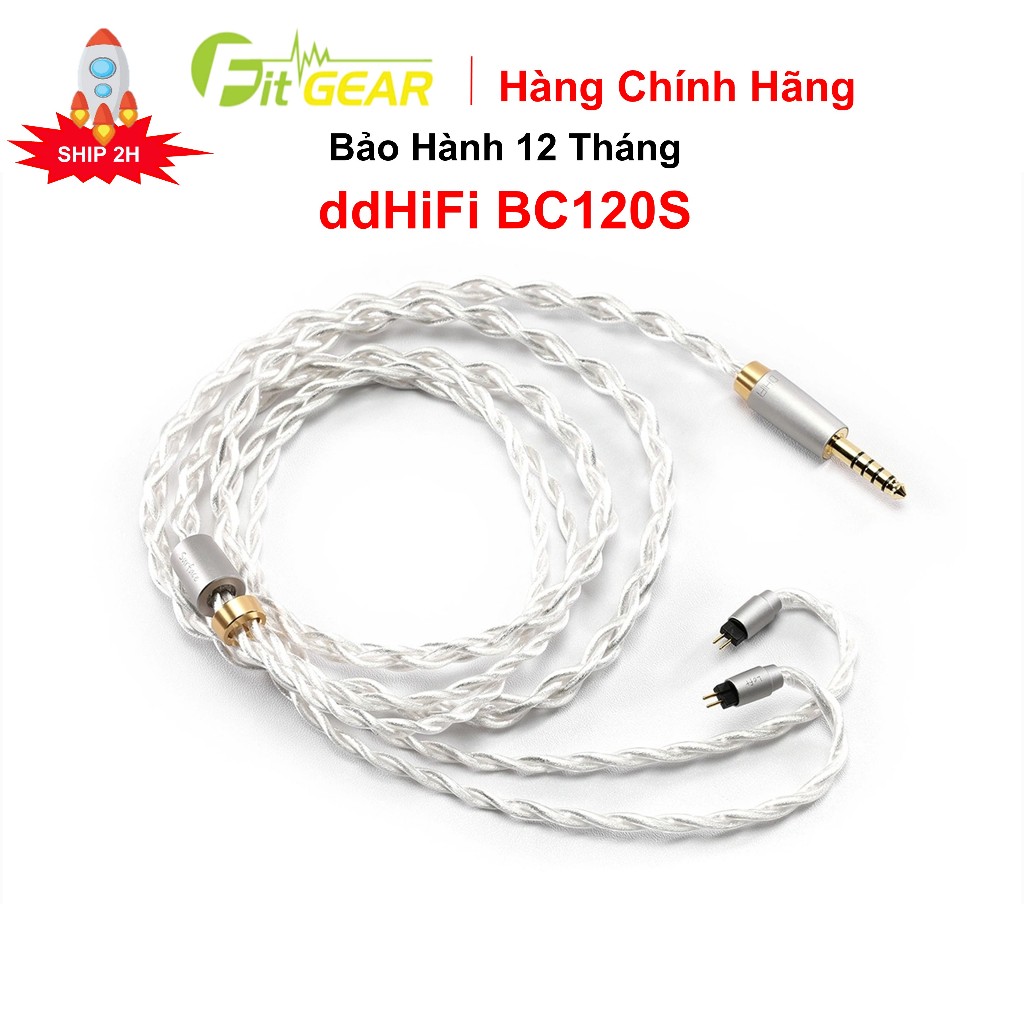 Dây Tai Nghe ddHiFi BC120S Chính Hãng - Dây Thay Thế Cho Tai Nghe ddHiFi Surface