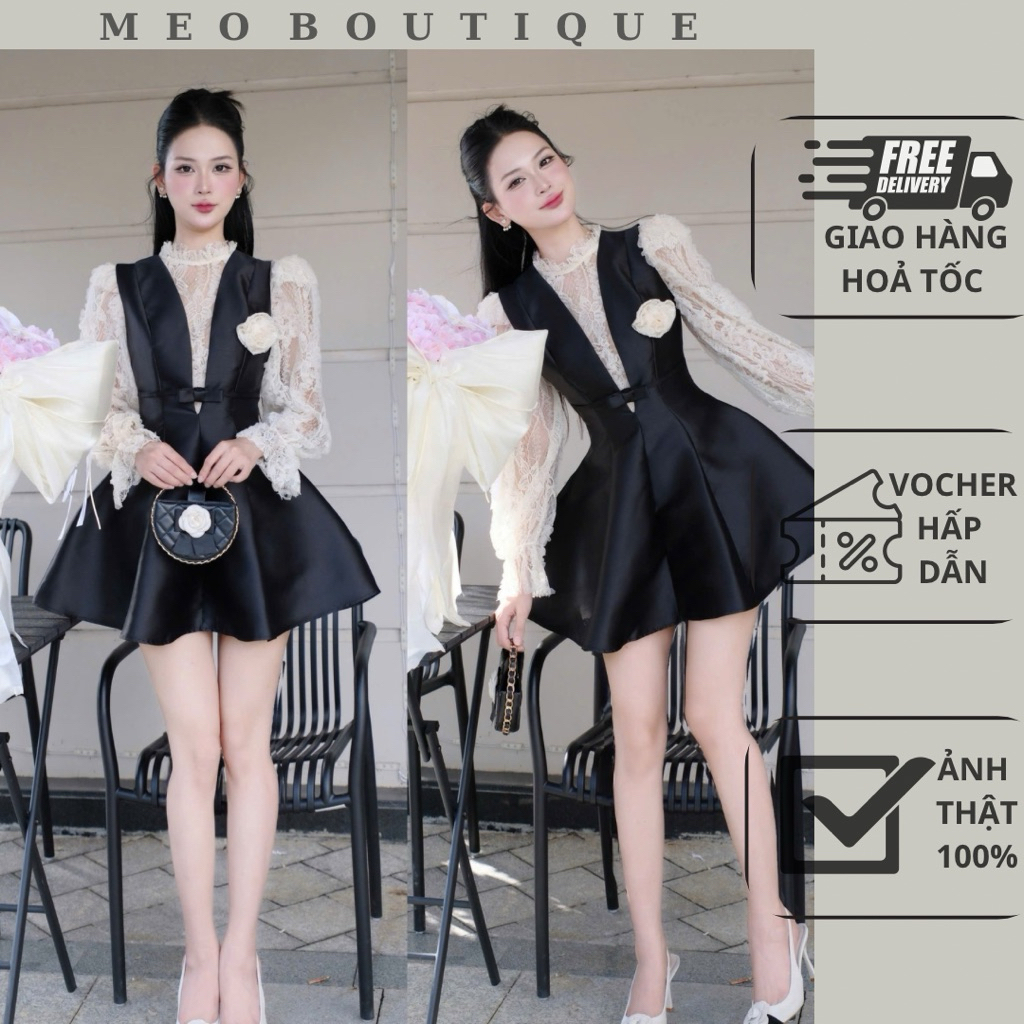 Set Tafta Mix Ren Elyna - Váy dự tiệc sweet