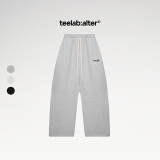   NEW ARRIVAL  Quần Dài Nỉ Ống Rộng Logo Thêu Teelab World Tour Collection Unisex PS125 