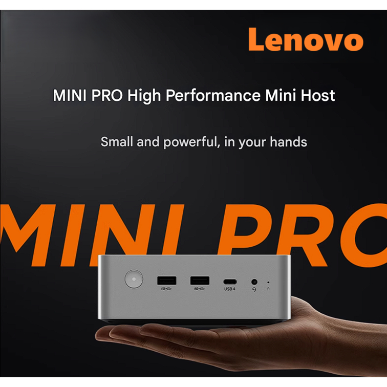 Lenovo Lecoo MINI PRO R7 8745H | Lenovo Baiying NUC 13+ 8745HS | 8845HS Siêu Nhỏ 11x11x4cm HK Nhôm -