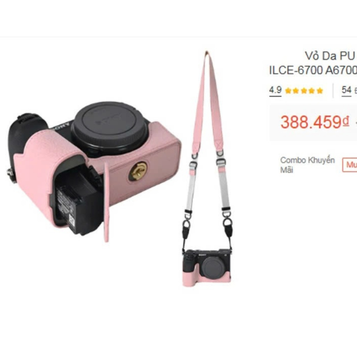 Vỏ máy ảnh Sony A6400 Vỏ Máy Ảnh Nửa Thân Sony ILCE-A6400 ( mới 100% thanh lý tồn kho )