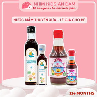 [Date 2028] Nước Mắm Lê Gia - Thuyền Xưa Cho Bé Ăn Dặm, Nhạt Muối, Ủ Chượp Truyền Thống, An Toàn Cho Trẻ Nhỏ