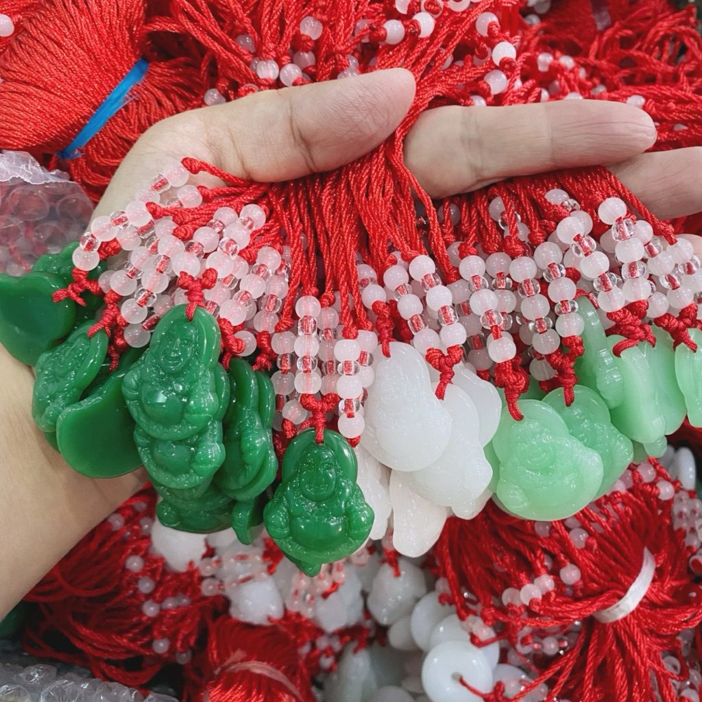 Combo 10 Dây Chuyền Vải Kèm Mặt