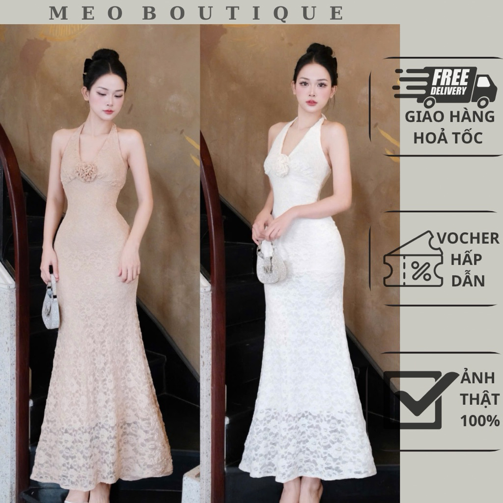 Đầm Body Yếm Đuôi Cá Elora - Đầm dự tiệc quý phái