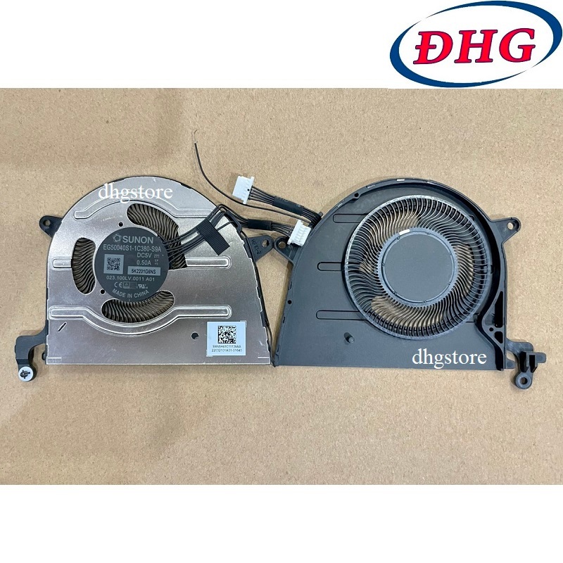 1Fan quạt tản nhiệt CPU laptop Lenovo Thinkpad X13 Yoga Gen 2, X13 Yoga Gen 3, P16 Gen 1, DC5V