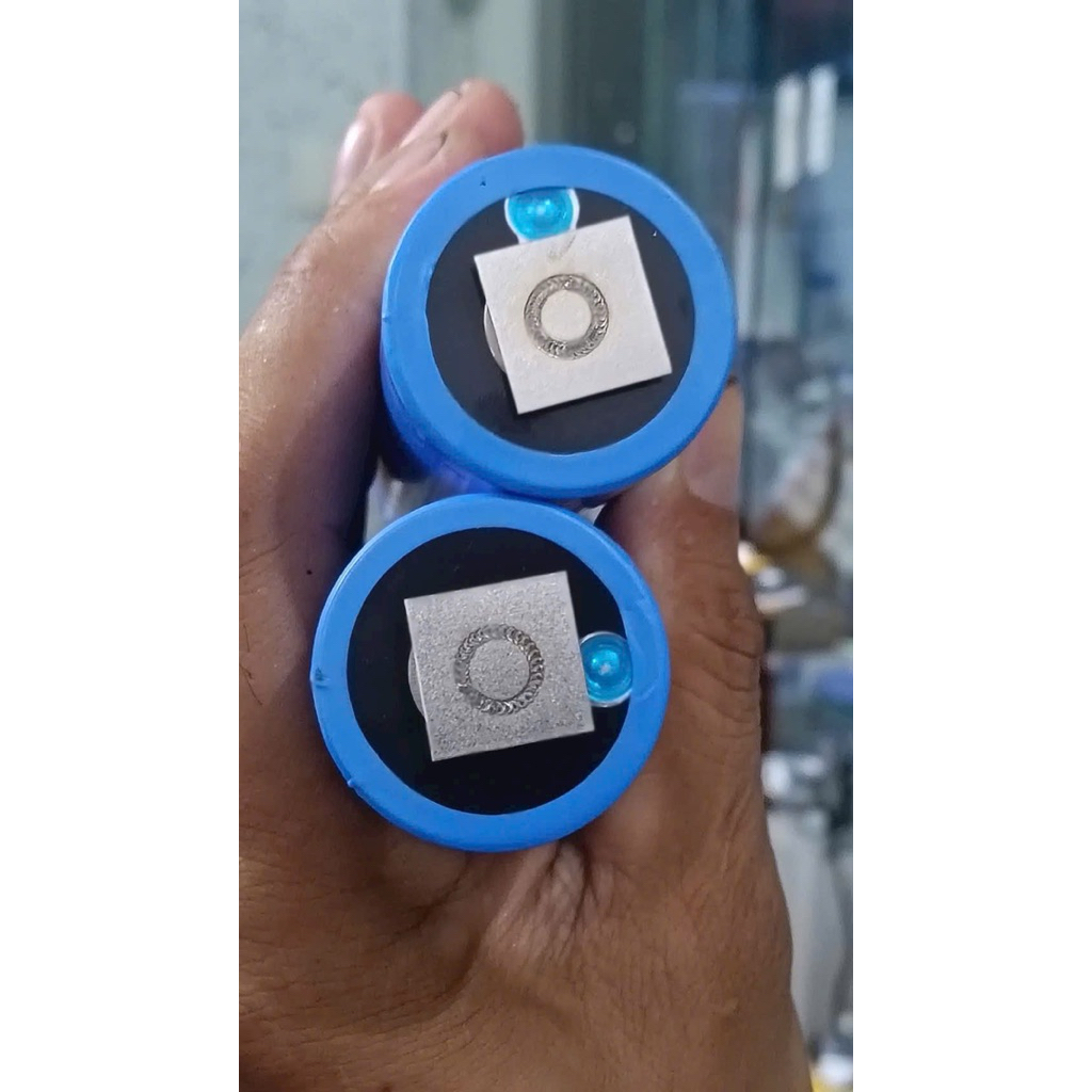 pin 33140 EVE kẽm)  - pin lithium 33140 hàng loại A (mới 100%)- đã hàn sẵn kẽm tặng kèm khung