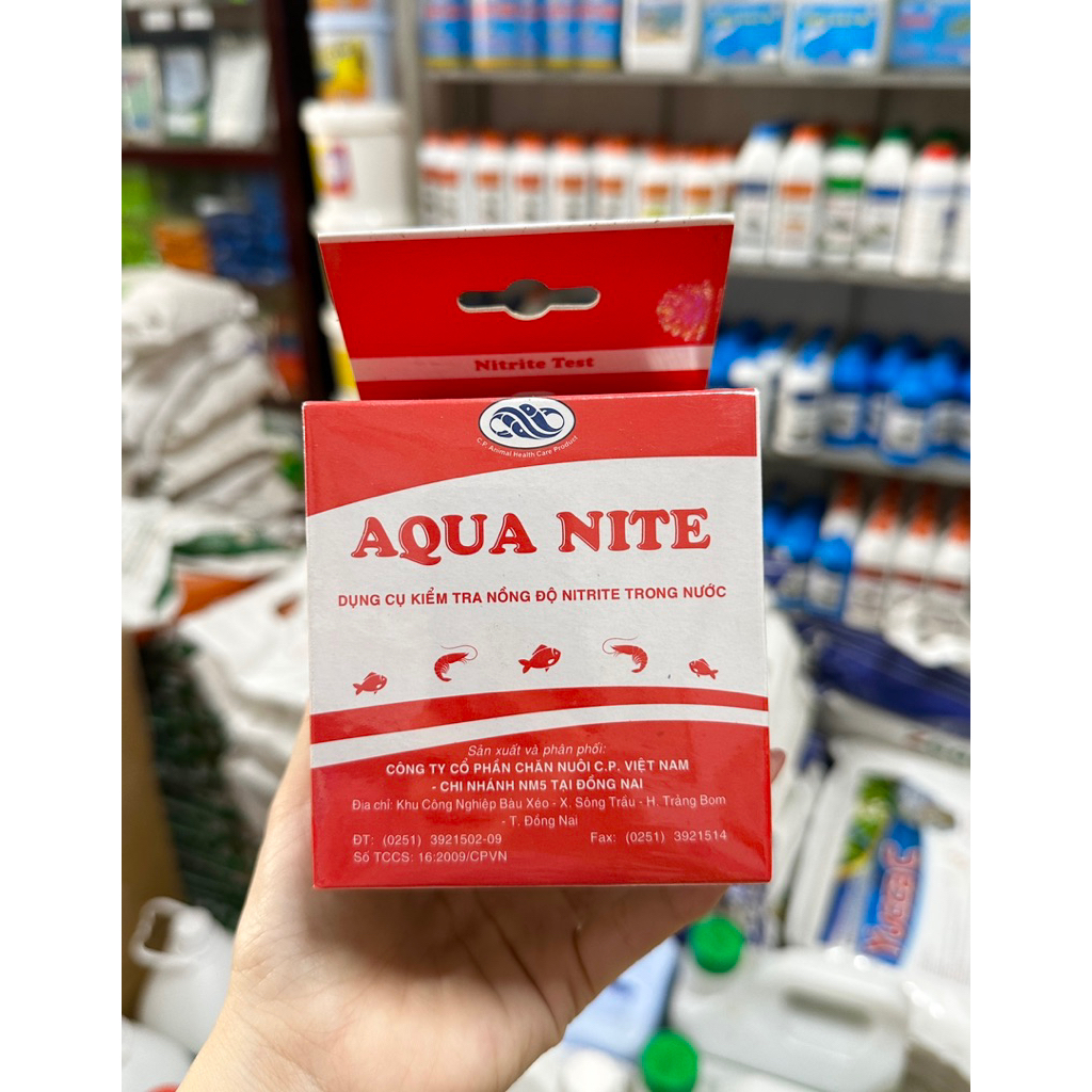 Test CP Aqua Nite  NO2 kiểm tra nồng độ nitrit trong nước