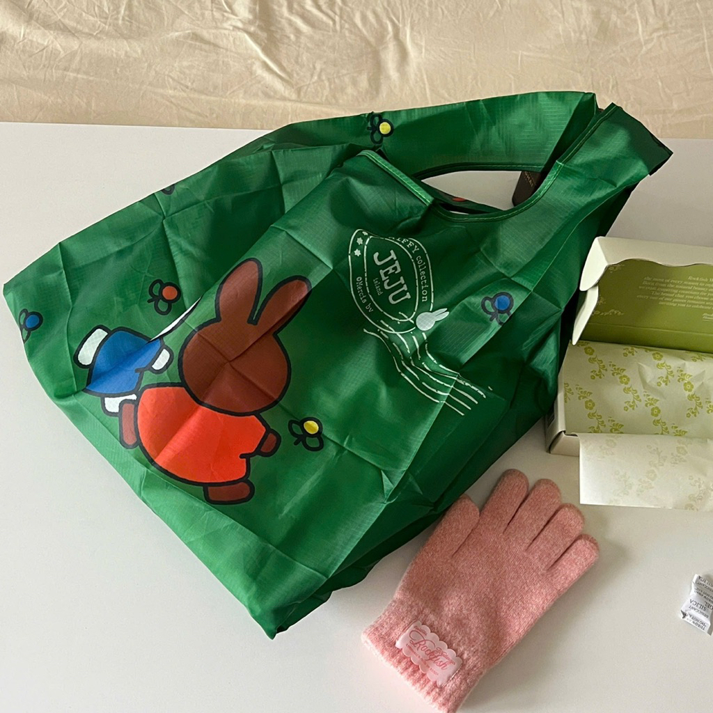 Túi Tote Eco Bag Đeo Vai Market Bag Miffy Jeju