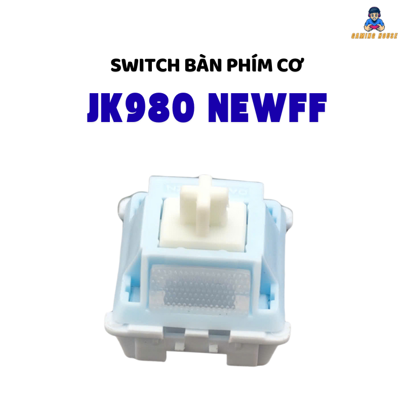 Combo Switch Linear bàn phím cơ JK980 Newff - Pre lube - 5pin - Switch cusmtom bàn phím cơ