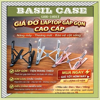 Giá Đỡ Laptop Gấp Gọn Cao Cấp X-Stand Pro – Kim Loại Hợp Kim Nhôm, Điều Chỉnh Độ Cao, Tản Nhiệt, Gọn Nhẹ, 10–17 Inch