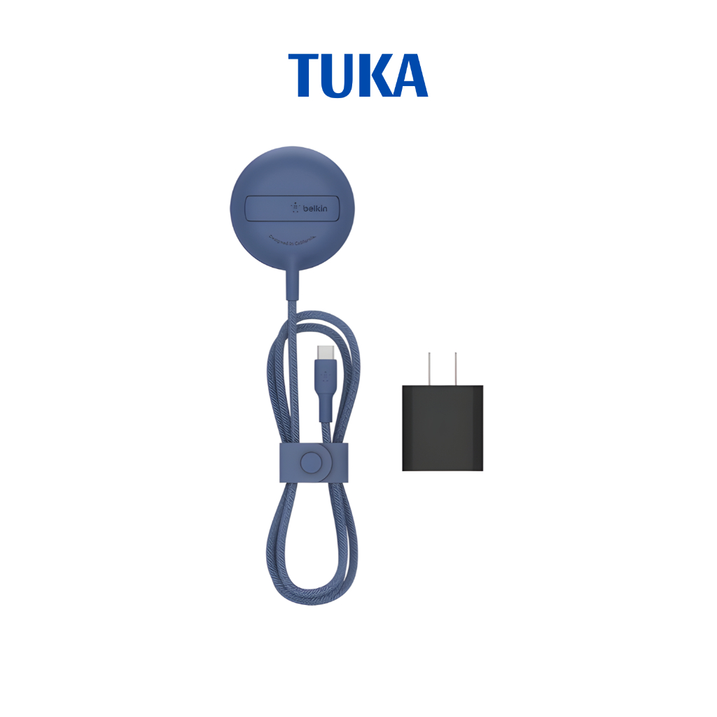 TUKA-  Belkin Sạc không dây từ tính sạc 15W  sạc nhanh và ổn định cho điện thoại và tai nghe