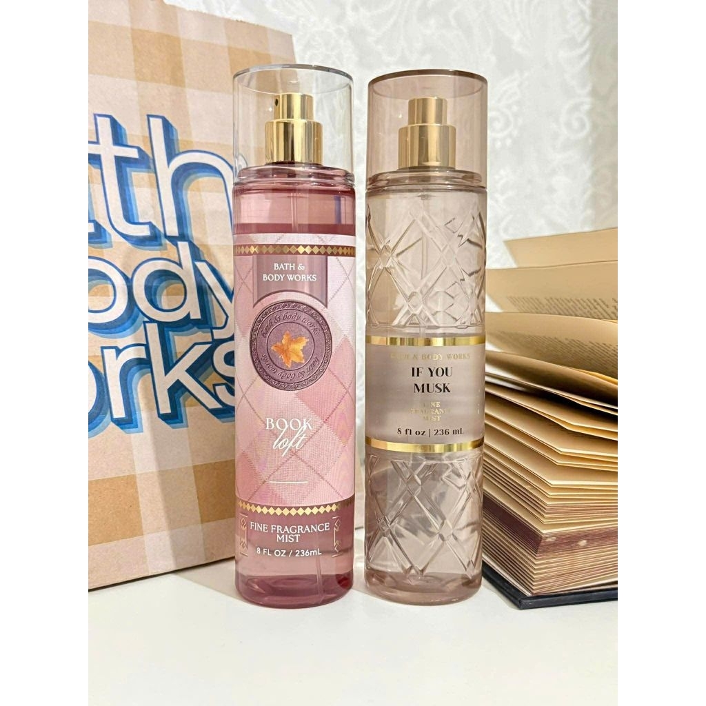 Xịt thơm toàn thân (Body Mist) Bath & Body Works - BOOK LOFT & IF YOU MUSK