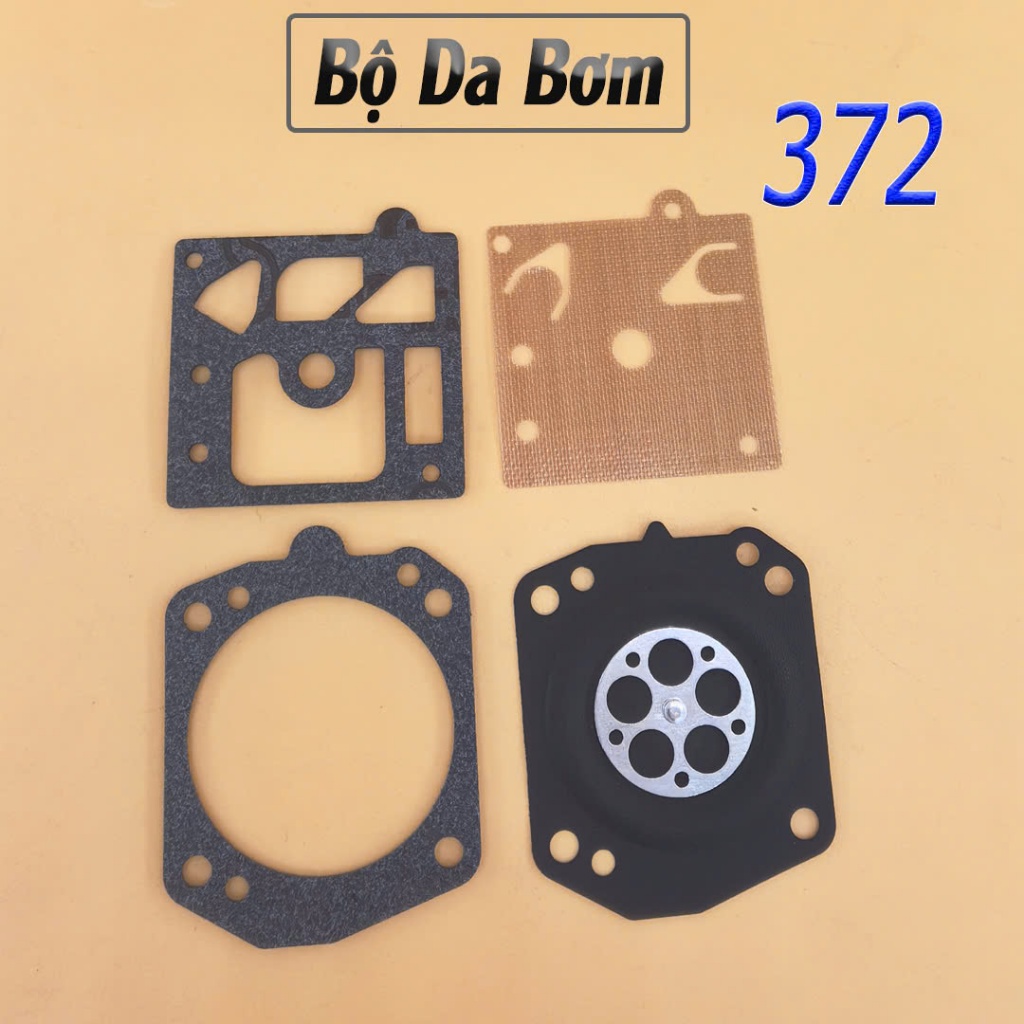 (Combo 1 -3) Bộ Da Bơm Bình Xăng Con Bộ Chế Hòa Khí Máy Cưa MS365/372 – Lắp Chuẩn Mua 10 tặng 1