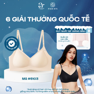  Áo lót nữ không gọng thảo mộc form giọt nước thoáng khí kháng khuẩn 10A thấm hút mồ hôi 5103 
