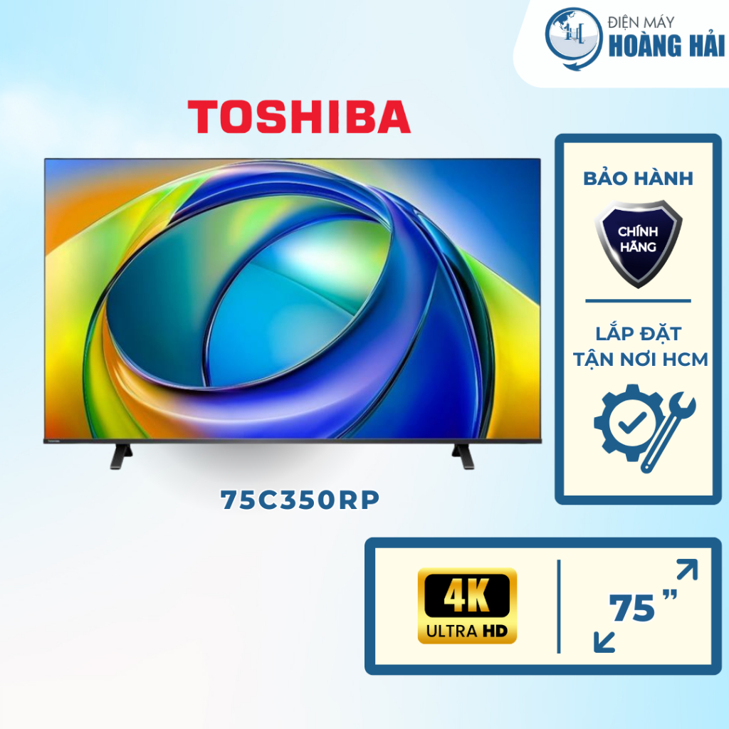 75C350RP | Smart Tivi Toshiba AI 4K 75 inch 75C350RP - Hàng chính hãng