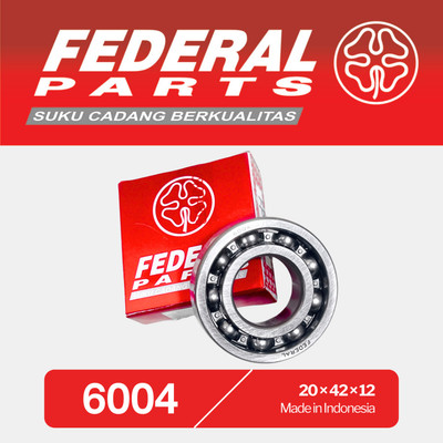 Vòng bi Federal - bạc đạn 6004 lắp xe Honda Air Blade, SH, Yamaha Jupiter, Piaggio Vespa