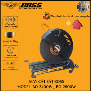  Máy cắt sắt bàn chính hãng BOSS 2400W - 2800W sử dụng đĩa cắt 355mm | Bảo hành 12 tháng 