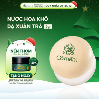  Nước Hoa Khô Dạ Xuân Trà Hương Mật Ong Hoa Nghệ Tây Cỏ Mềm - 5g 