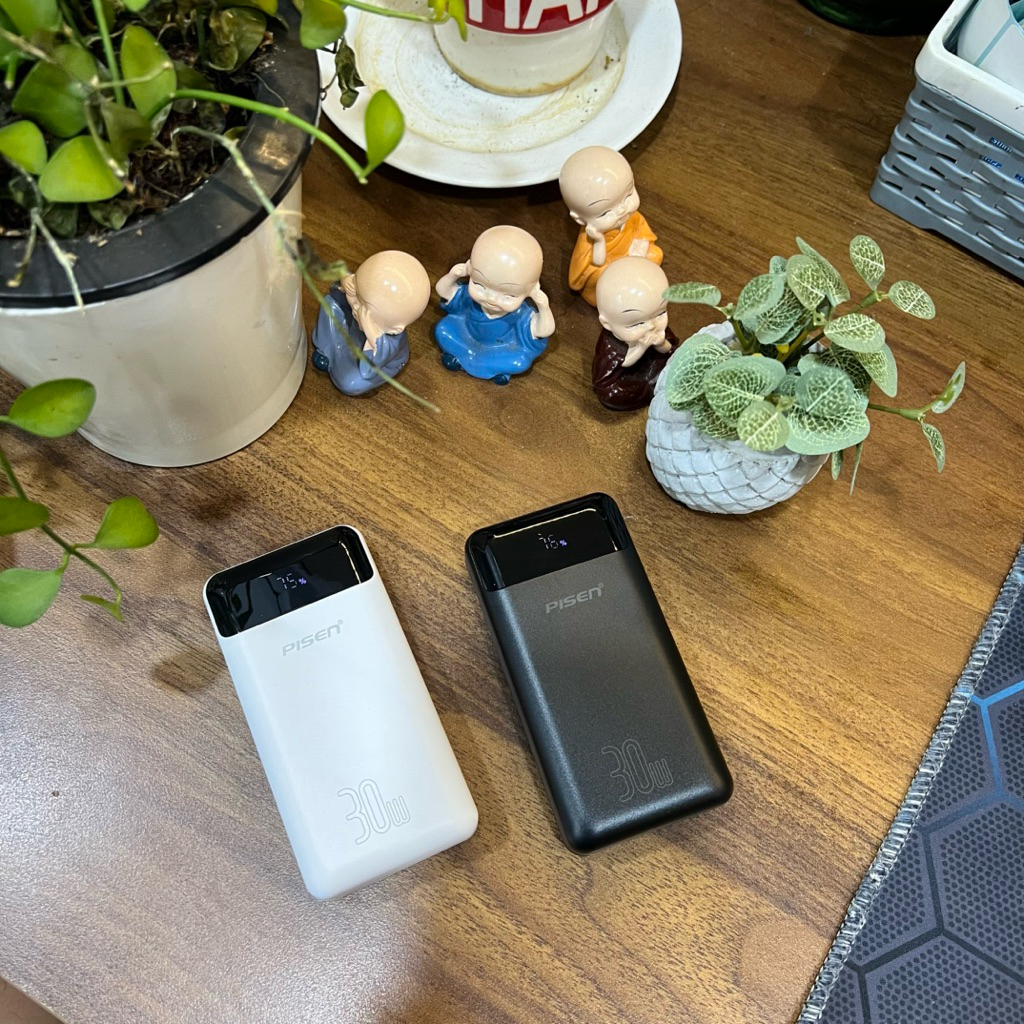 SẠC DỰ PHÒNG PISEN P300B 10.000 mAh, SẠC NHANH 30W