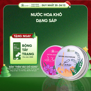  Nước Hoa Khô Dạng Sáp Cỏ Mềm 10g  Tặng Túi Vải  