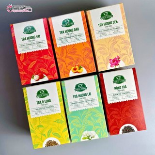 Trà Phúc Long Túi Lọc hộp 25 gói (2g) Nhiều Hương Vị - Cường Quật – Đủ nguyên liệu, chuẩn vị kinh doanh