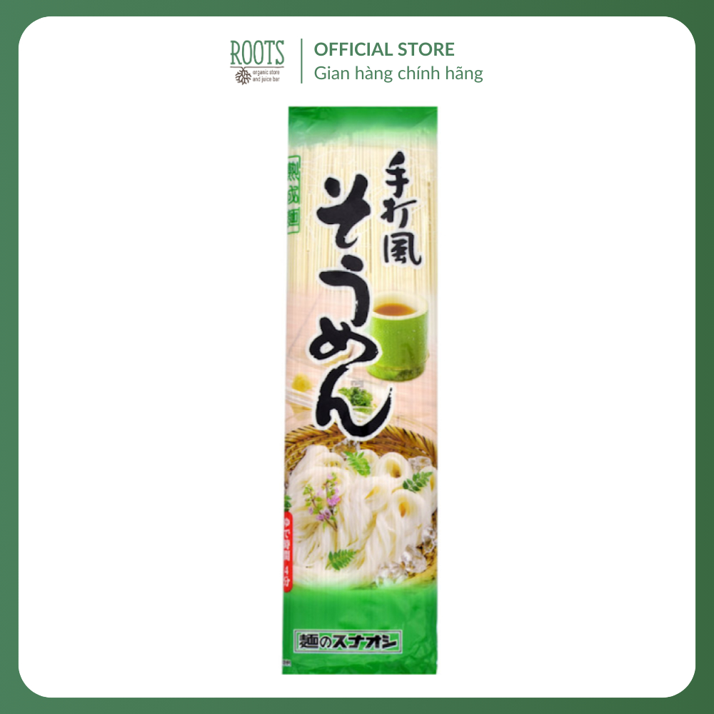 (Ship hỏa tốc) MEN SUNAOSHI - Mì Somen Nhật Bản, Japanese Somen Noodles (200g)