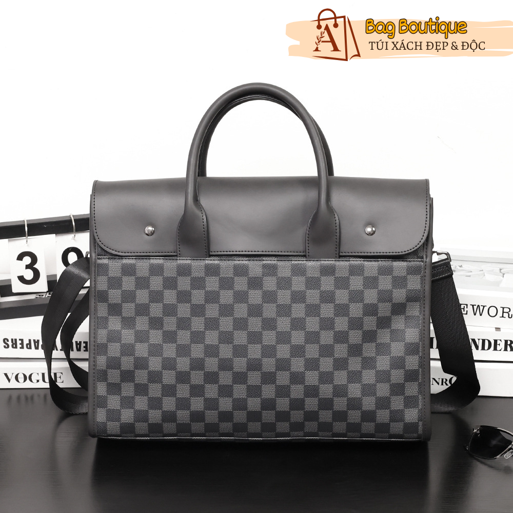 Cặp Da Nam Đựng Laptop Chống Sốc – Túi Xách Công Sở Thời Trang Doanh Nhân CD1