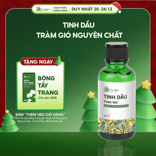  Tinh dầu tràm gió nguyên chất giúp giữ ấm ngừa cảm lạnh Cỏ Mềm 30ml 