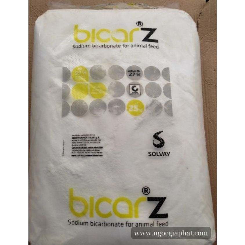 3kg bicar Z ý, bicar feed, bicarbonate, NaHCO3, sodium bicarbonate, Ý (chiết ra túi zip)