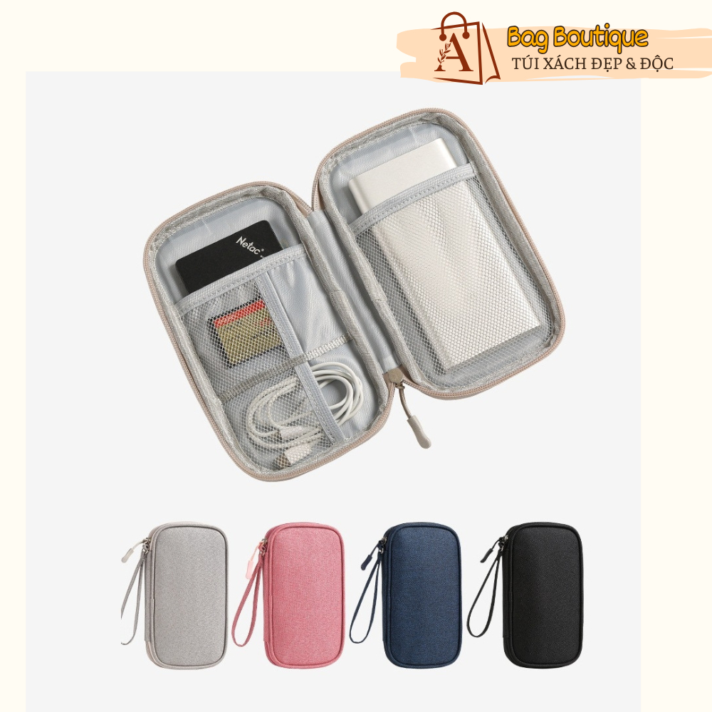 Túi đựng phụ kiện máy tính, điện thoại, tai nghe, cáp sạc