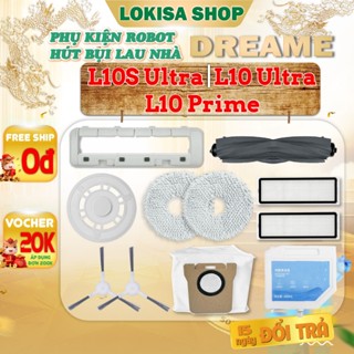 Phụ kiện Robot hút bụi Dreame  L10S Ultra, L10S Ultra SE,  L10 Prime, L10 Ultra - Phụ kiện thay thế cho robot hút bụi