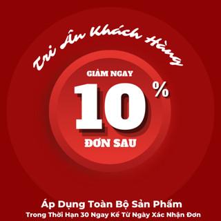 (HÀNG TẶNG KO BÁN) Mã Giảm 10% Cho Đơn Hàng Kế Tiếp - CCS