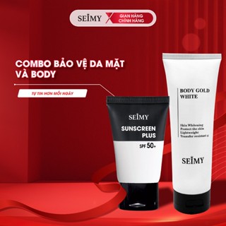 Combo Dưỡng Da Body Và Kem Chống Nắng Seimy 