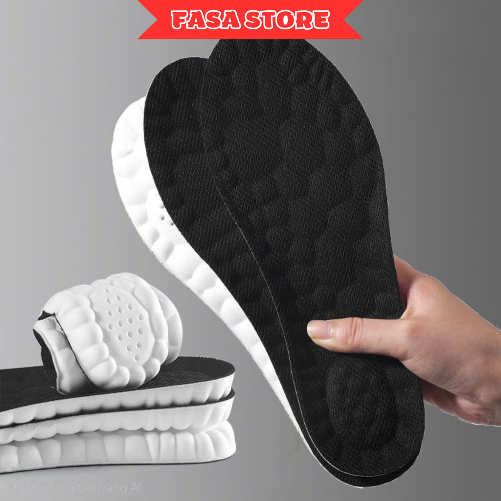 Lót Giày Cao Su Non Cao Cấp FASASTORE, Đàn Hồi Cao, Êm Chân, Bền Bỉ